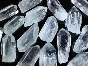Rock and Tumble Clear Quartz Points | "A" Grade High Quality Crystals | Wholesale Bulk Options