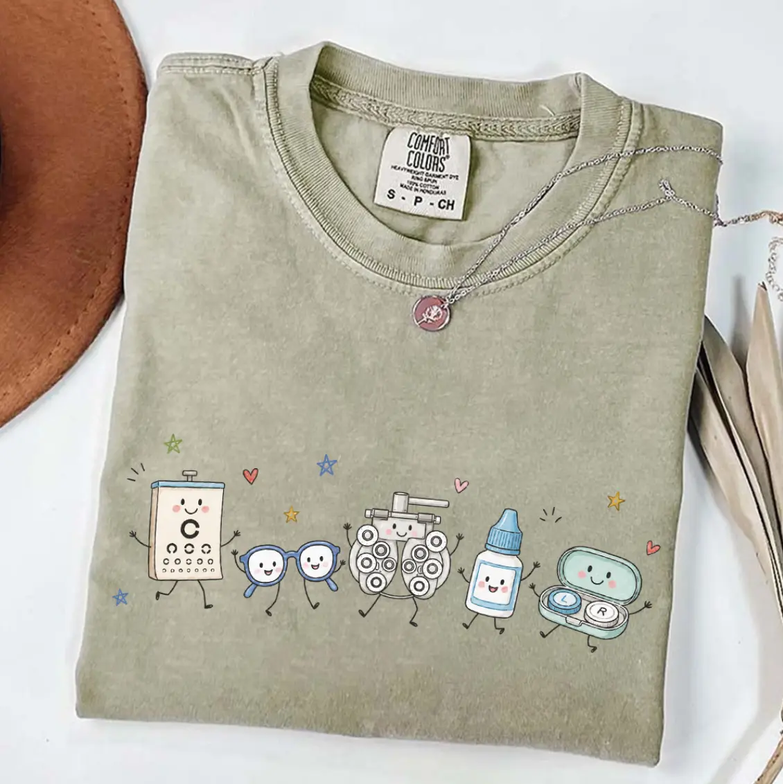 Comfort Colors Optometrist Shirt, Cute Eye Doctor Tee, Cute Optician Tools Graphic Tee, Eye Doctor Shirt, Ophthalmologist Gift