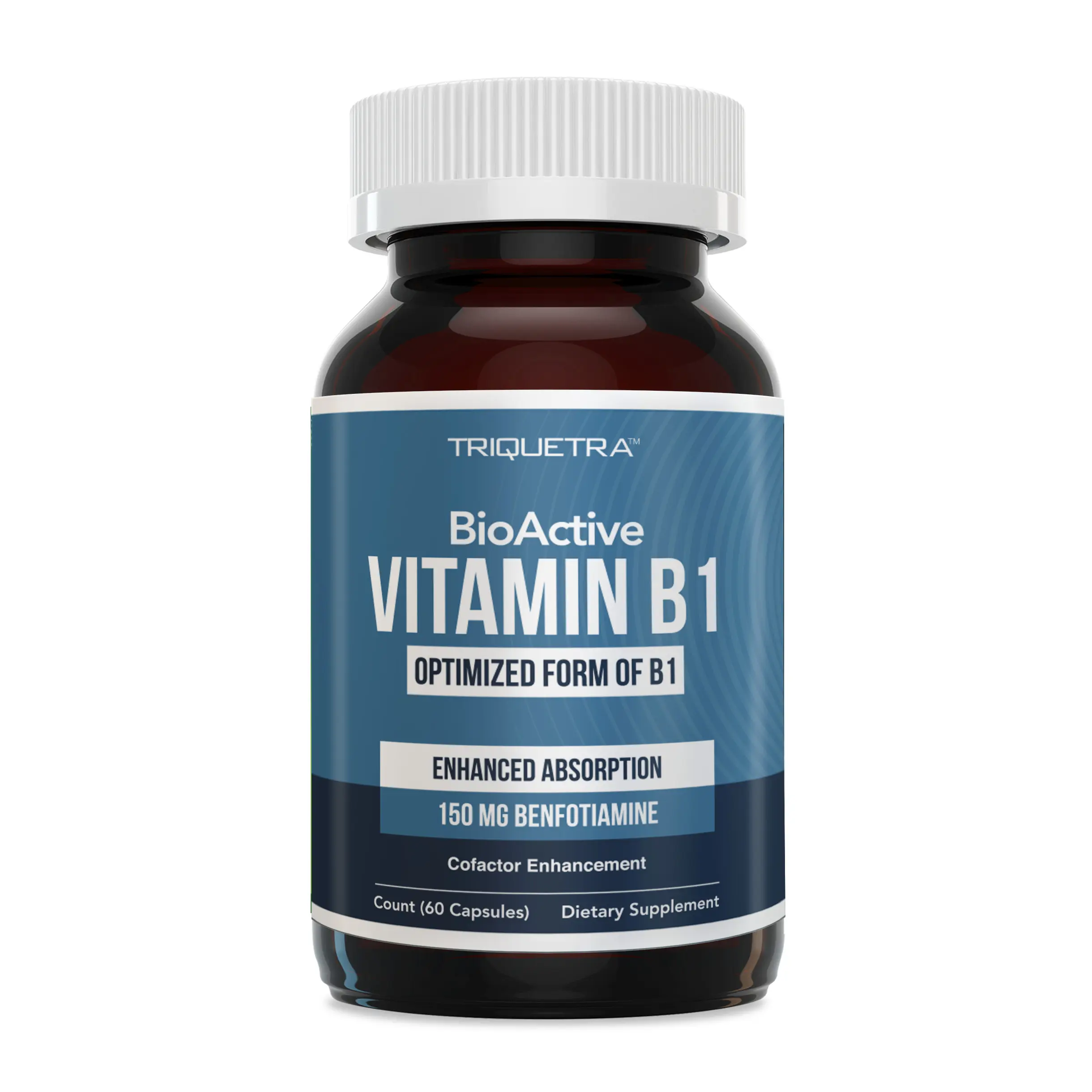 BioActive Vitamin B1, 150mg Benfotiamine Capsules, Fat-Soluble Thiamine, Supports Nerve, Energy & Metabolic Wellness, with Magnesium & Alpha-Lipoic Acid, Non-GMO (2 Month Supply)