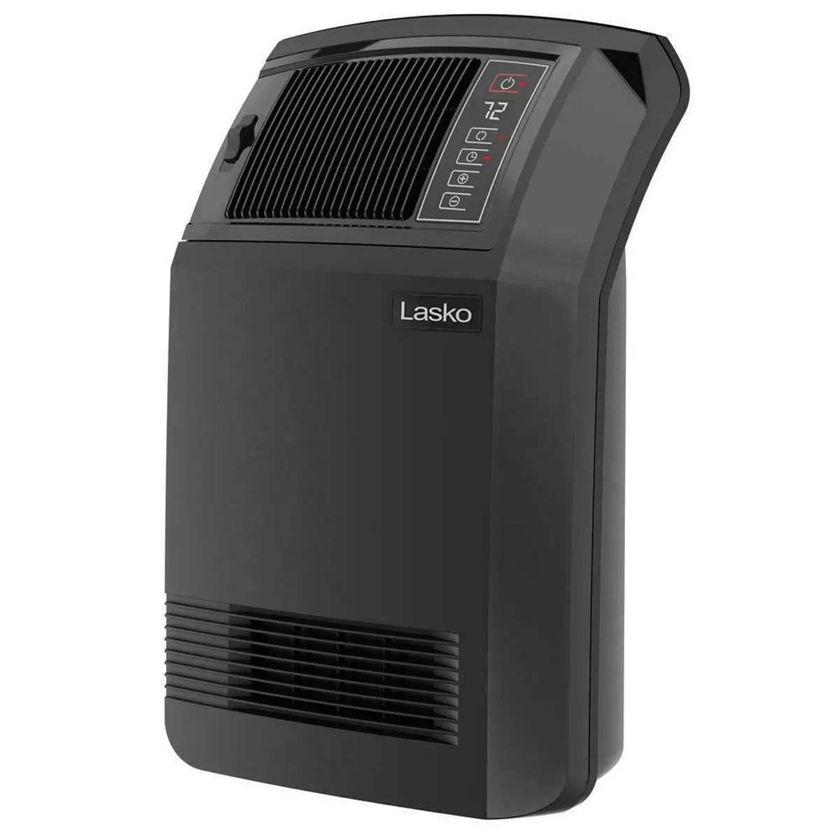 212 MAIN 23 in Cyclonic Digital Ceramic Heater - Space-Saving Home Appliance with Adjustable Heating, Heat Control, Digital Display, Included Remote