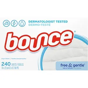 Bounce  Bounce Dryer Softener, Pack of 240