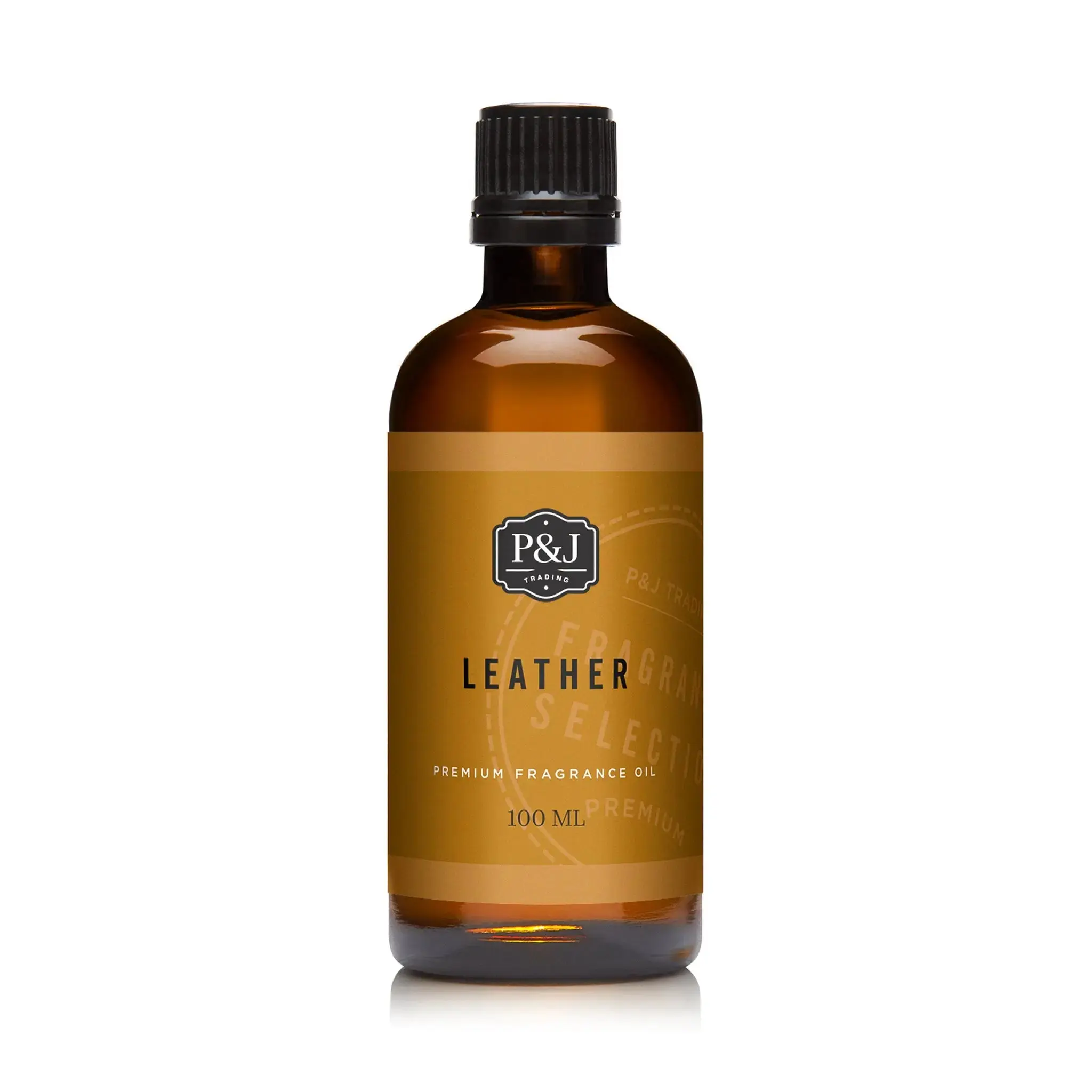 P&J Trading Leather Fragrance Oil for Candle Making & Soap Making, Aroma, IFRA Premium Grade Diffuser Scent | Scented Oils Made in USA