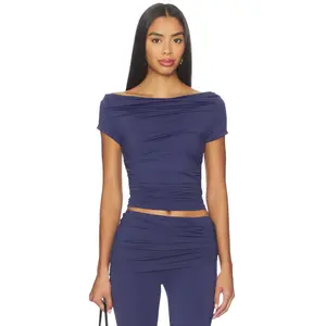 Nakedvice The Berlin Top in Midnight Blue