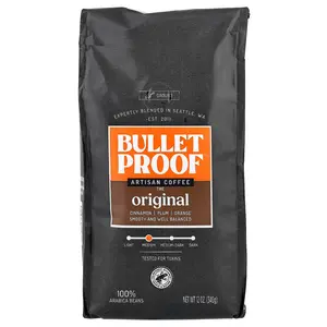 BulletProof Artisan Coffee, Ground, Medium Roast, 12 oz (340 g)