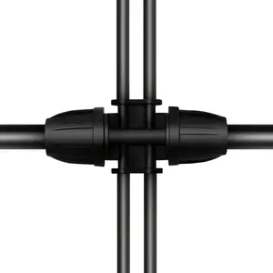 20 Piece 6-Outlet Drip Irrigation Kit - 2-Way 3/8 Inch to 1/4 Inch Splitter Irrigation Connector, Suble for Drip Irrigation Accessories and Systems, Ideal for Garden Irrigation Systems