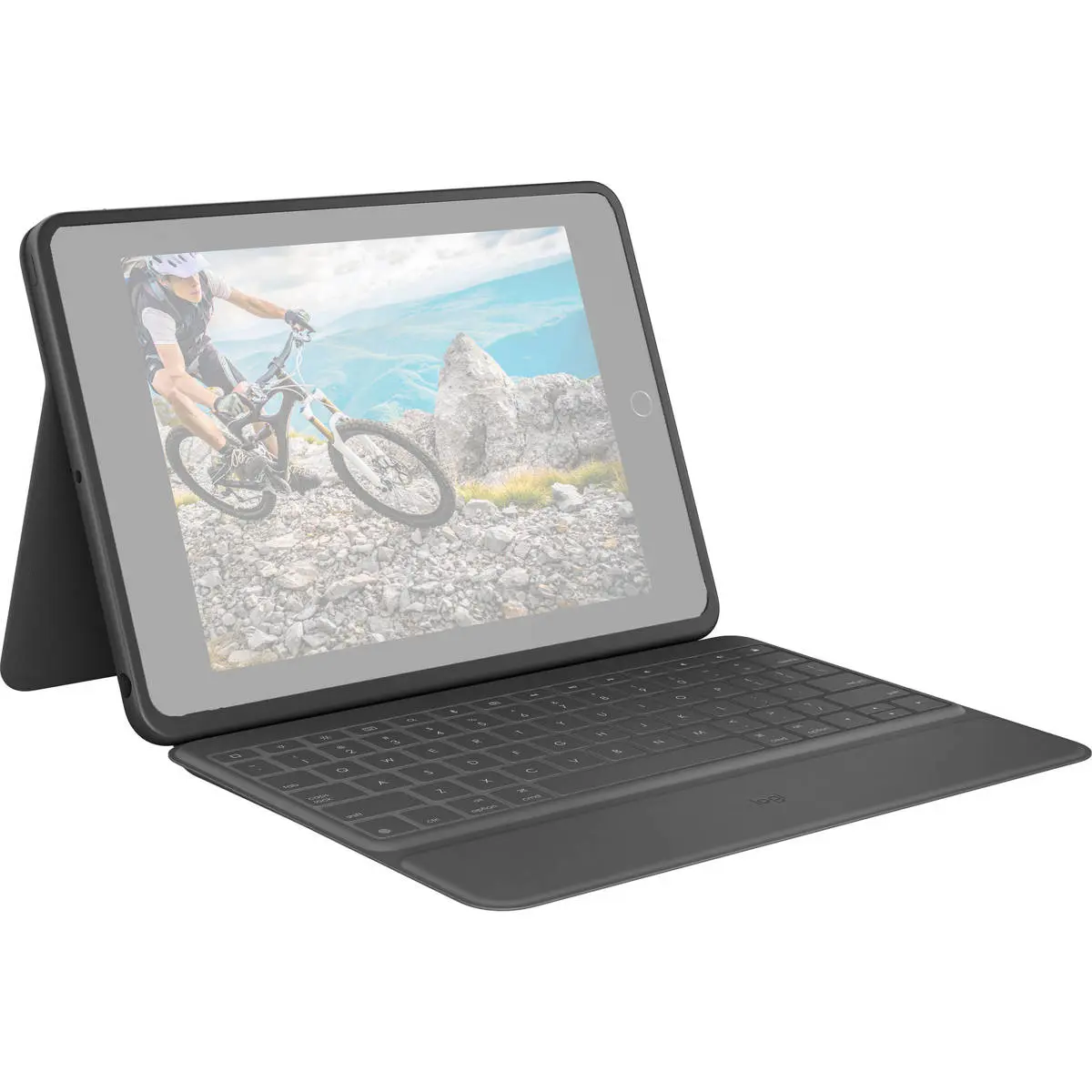 Logitech Rugged Folio Protective Keyboard Case for iPad 7th/8th/9th Generation