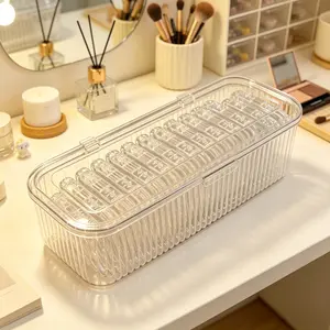 15-Piece Travel Jewelry Box Set, Portable Dust-Proof Cover, Bead Storage Organizer, Bracelet Wristband Necklace Divider, Home Decor Essentials