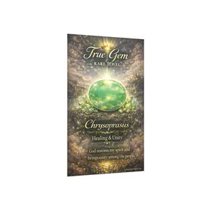 Chrysoprasus Gem, spirit Restored in Unity