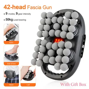 High-Quality 42-head Massage Gun, Deep Muscle Relaxation Tool, Portable Design, Ideal Gift for Friends & Family