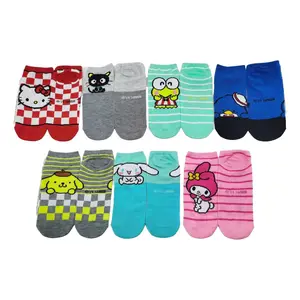 Hello Kitty Ladies' Gift Box No-Show Sock Set -7 Pairs