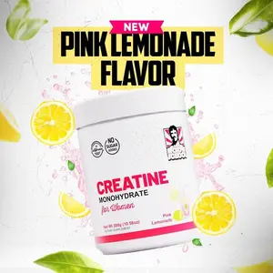 Old School Creatine Monohydrate for Women 240g Unflavored Supplement with Collagen & BCAA for Muscle Growth Hair Health Skin Radiance & Faster Recovery