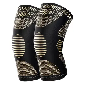 Breathable Sports Knee Sleeves, Sports Knee Pads, 1 Count Compression Knee Guards for Running, Anti-slip Knitted Knee Protective Gear for Outdoor Sports