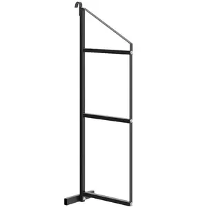 📦 Stack up, not out. Adjustable 3-tier shipping container shelves hold 1100 lbs—zero tools, zero drilling. Link in bio!