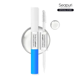Seapuri Lashrum Eyelash Enhancing Serum | Lash Growth Serum with Caffeine, Peptide & Biotin | for Longer, Fuller Lashes | Dual Brush for Precise & Full Application | Non-Irritating, Daily Use