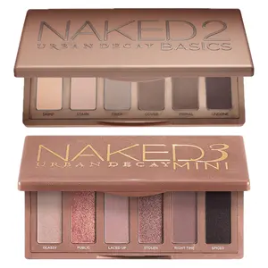 Urban Decay Naked Mini 2 & 3 Palette Bundle | Portable Eyeshadow Duo | Creamy, Blendable, Everyday Glam
