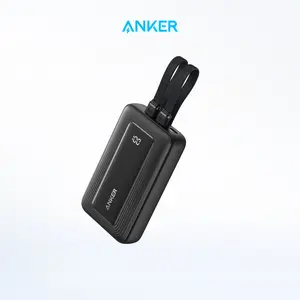 Anker Zolo Power Bank, 20,000mAh and  10,000mAh 30W Max Fast Charging with Built-In USB-C and MFi-Certified Lightning Cables, For iPhone 15 Series, MacBook, and More