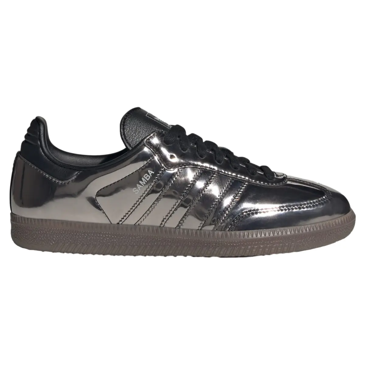 adidas Samba OG Core Black Metallic Women's Fashion Shoes New