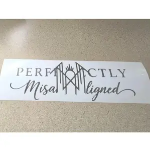 Perfectly Misaligned Sleep Decal Sticker