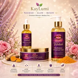 Turmeric Skin Care Set - Revitalizing Body Kit with Face & Body Moisturizer and Hydrating Soap for Radiant Skin, Body Kits