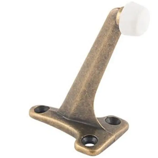 212 MAIN Floor-Mount Door Stop, Antique Bronze, Ideal for Secure Doors
