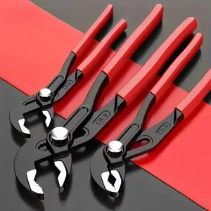 Quick Adjustable Pump Pliers, V-shaped Multi-tooth Pliers, Multi-functional Universal Pliers, Large Cutter Pliers, Quick Release Pipe Pliers, Adjustable Wrench Plier