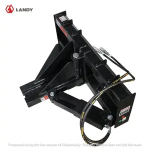 Landy Attachments Heavy Duty Post and Tree Puller for Skid Steer Attachment Universal Landsape Tool