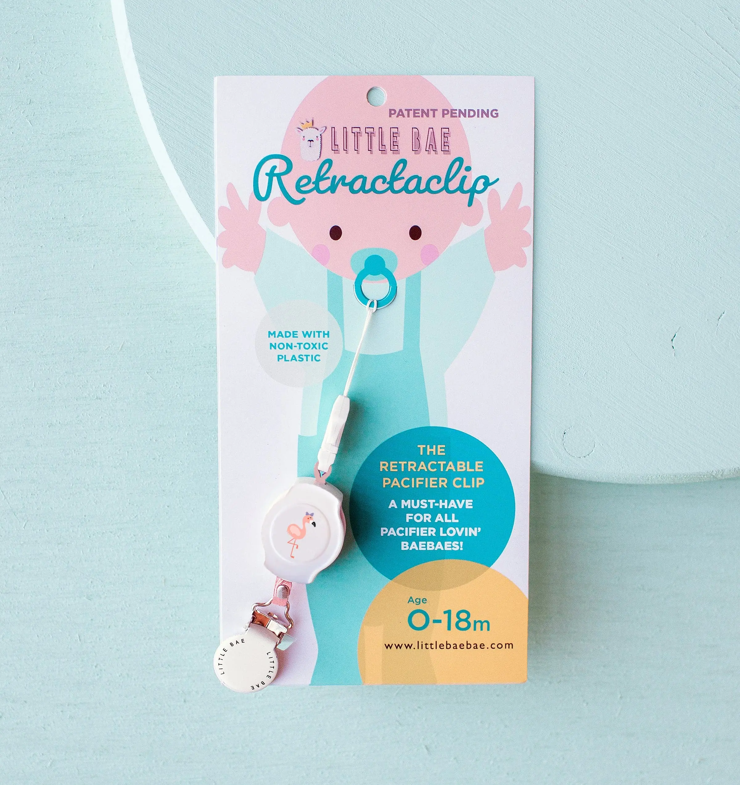 Limited Edition SUMMER RetractaClips (Retractable Pacifier Clip)