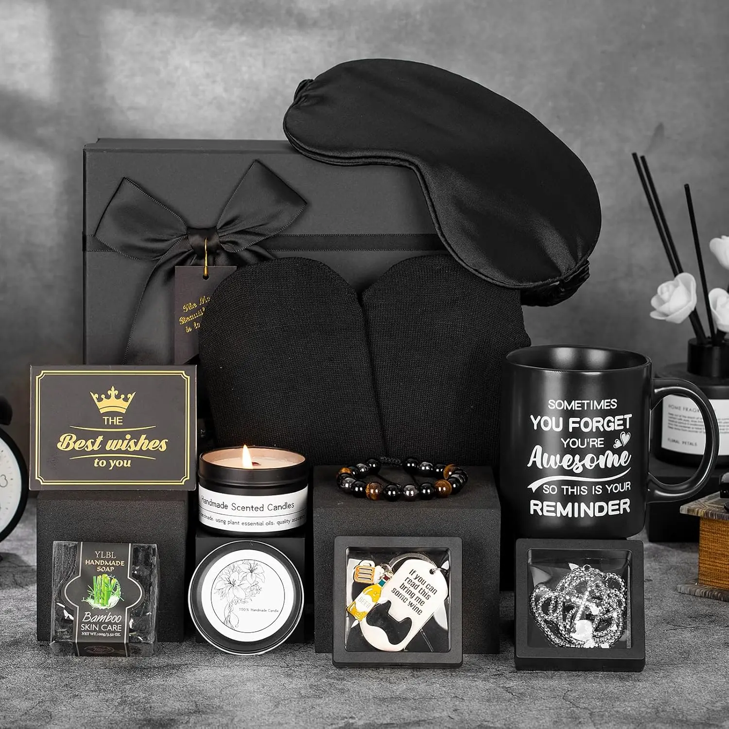 Halloween Fall Gift  for Men, Gifts for Men Who Have Everything, Premium Adult Gift Box for Him Boyfriend Husband Dad Grandpa Friend Brother Family, Perfect for Birthday Appreciation Thank You Gift