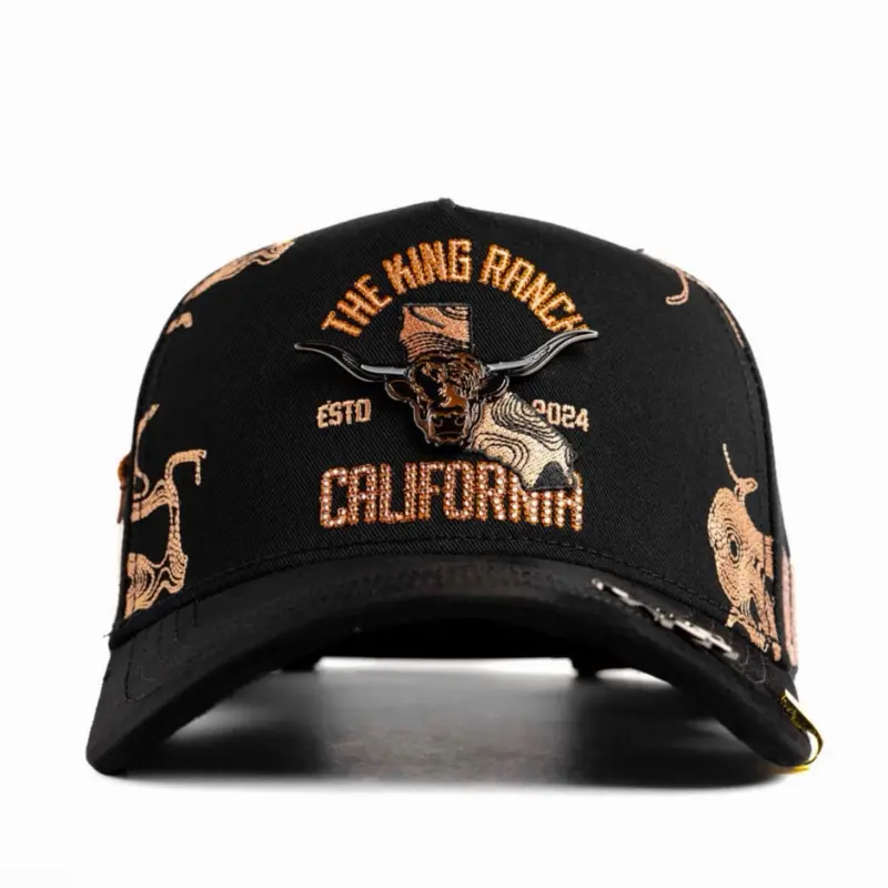 Longhorn The King Ranch Hat, Unisex Fit, Stylish Look, Casual Daily Wear Hat for Everyday Use