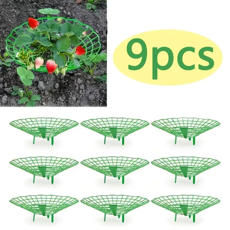 9pcs Strawberry Planting Rack, Strawberry Support Stand, Pot Holder for Strawberries, Fruit Support for Gardening, Garden Supplies