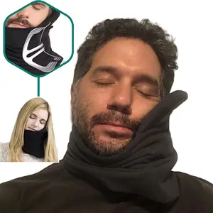 Ergonomic Neck Pillow for Travel, Breathable Memory Foam Neck Support for Airplanes, Cars & Office Naps - Includes Travel Storage Bag Orthopedic Neck Pillow for Neck Pain Relief, Breathable Comfortable Travel Pillow - For Airplane, Car, Train Use