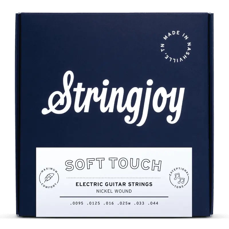 Stringjoy 9.5-44 Soft Touch Nickel Wound Electric Guitar Strings