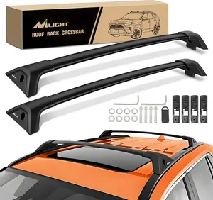 Nilight Roof Rack Cross Bars Fit for Toyota RAV4 2019 2020 2021 2022 2023 Aluminum Rails Crossbars with Anti-Theft Lock for Rooftop Cargo Carrier Luggage Kayak Bike (not for Adventure/TRD Off-Road) Automotive Vehicle  dealsforyoudays