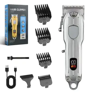 Hair Clippers for Men Cordless Professional Beard Trimmers with LCD Display Electric Grooming Rechargeable Cutting Kit Gift for Women Men Children
