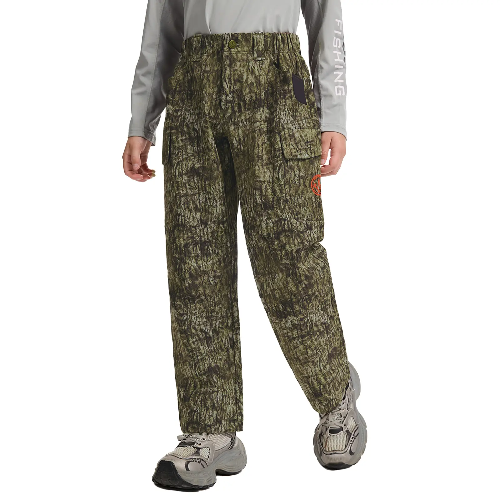 BASSDASH Invis Kid’s Youth Stretch Hunting Pants Water Resistant Breathable Camo Cargo Fishing Pant BASSDASH Invis Kid’s Youth Stretch Hunting Pants Water Resistant Breathable Camo Cargo Fishing Pant