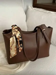 Luxury Pattern Multifunctional Women's Casual Shoulder Bag, New Fashion Large Capacity Handbag, Stylish Single Strap Purse for Daily Use, Stylish Versatile Bag