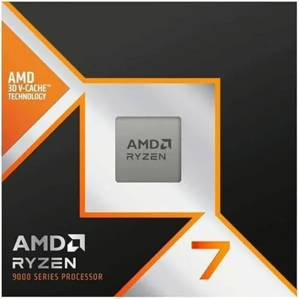 AMD Ryzen 7 9800X3D 8 Core 4.70GHz OC AM5 Boxed Processor 100100001084WOF