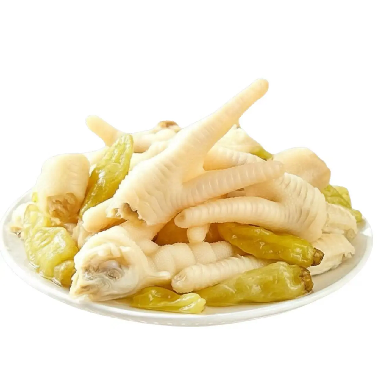 Haohuichi Pickled Chili Boneless Chicken Feet 170g Spicy Snack - Delicious Boneless Design for Quick Spicy Treat