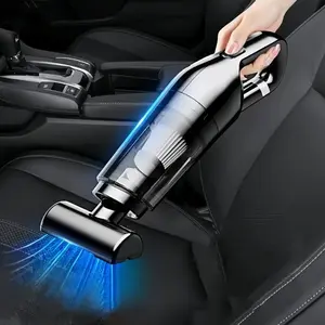 Portable Wireless Car Vacuum Cleaner, USB Charging Car Vacuum Cleaner with Long Hose & Brush & Flat Straw & Floor Brush & Filter, Multifunctional Car Cleaning Tool, Portable Car Vacuum Cleaner, Rechargeable Car Vacuum, High Efficiency Car Maintenance