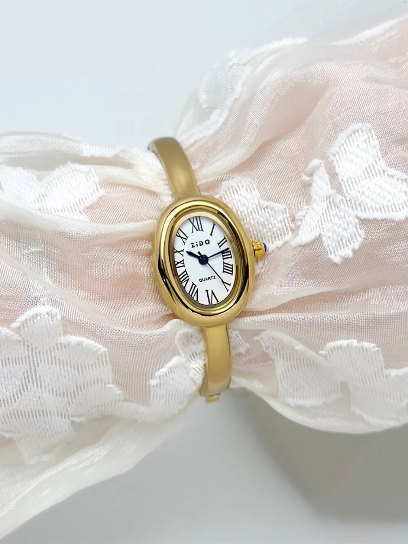 New Women's Luxury Quartz Casual Analog Watch, Elegant Oval Bracelet Design, High-End Fashion Accessory, Unique Style Wristwatch, Fashionable Watch, Quartz Wrist Watches, Fashion Wristwatches