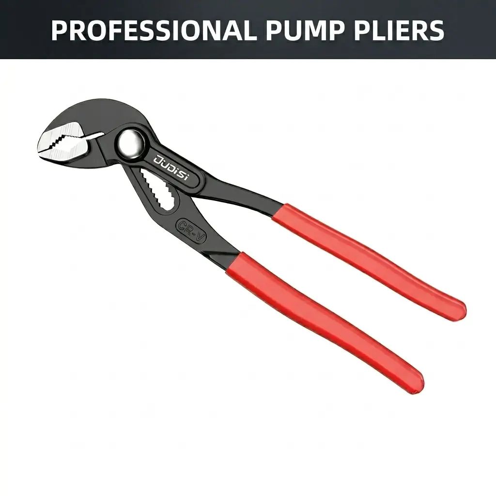 10 Inch Water Pump Pliers CR-V Steel Tongue and Groove Pliers with 7 Adjustable Positions Non-Slip Handle for Plumbing Automotive HVAC DIY Home Repairs fathersdaygift