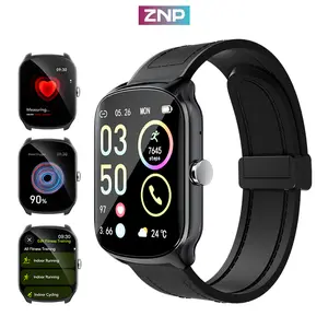 ZNP P02 Smart watch, AI Intelligent Dialogue, wireless talking/dialing, multi-sport mode, call reminder and rejection, SMS reminder, message reminder, various APP reminders, multi-function display, HD screen, gifts