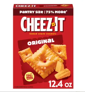 Cheese Crackers, Baked Snack Crackers, 12.4 oz