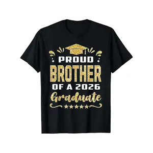 Proud Brother Celebrating the Class of 2026 Graduation Senior Shirt