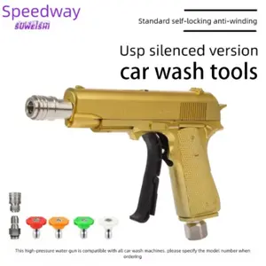 High-Pressure Car Wash Machine Usp Sand Eagle, 220v High-Power Car Washer, Foam Bucket, Efficient Cleaning Tool, Ideal for Cars