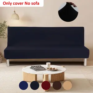 1pc Solid Color Elastic Sofa Cover, Foldable, Detachable, Washable, Comfortable and Versatile, Sofa Bed Cover, Multiple Colors Available, Covers Only