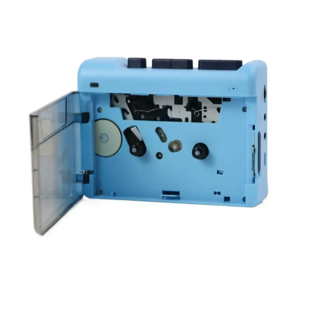 2026 New Model Heavy Bass Effect Cassette Player Nostalgic Dual Headphone Output English Listening Player