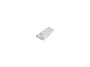 Kensington K64406US White 104 Normal Keys USB Wired Standard Washable Keyboard with Antimicrobial Protection
