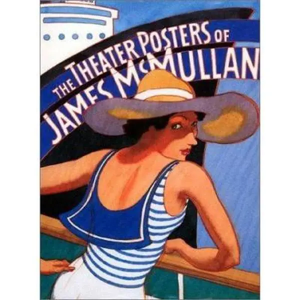 Used Decorative Artistic Book - Theater Posters by James McMullan (English Language Edition, Unknown Publication Details)