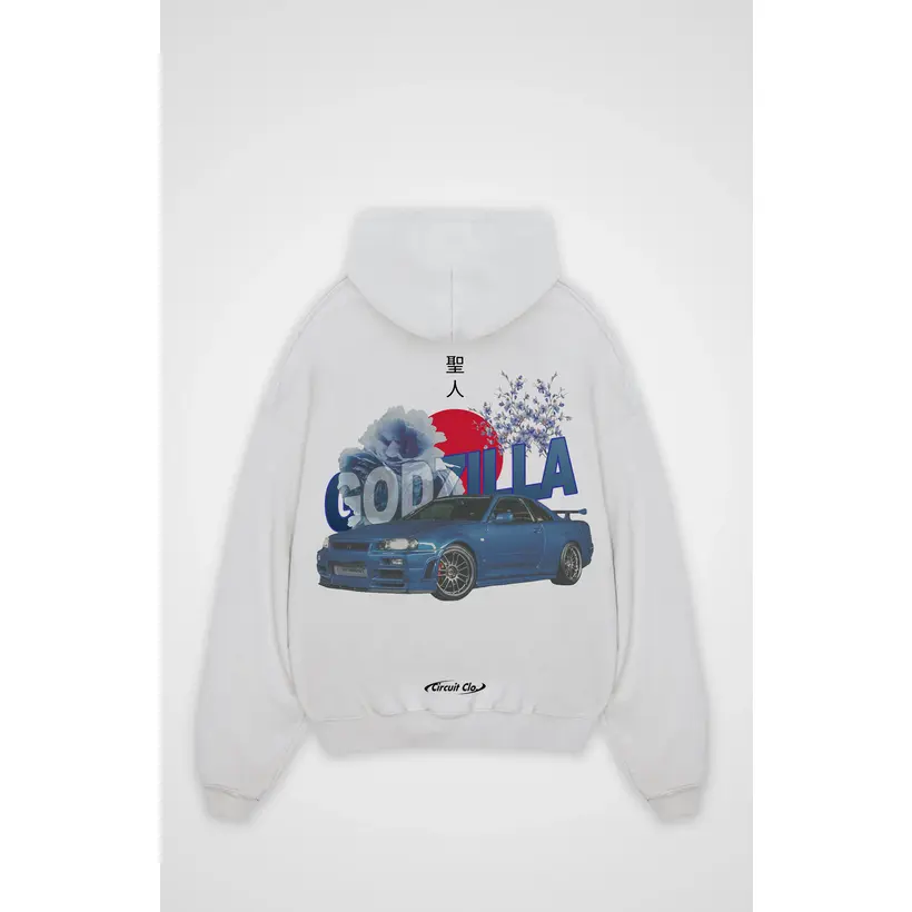 Godzilla Oversized Hoodie SHIFT GEARS. SHIFT STYLE